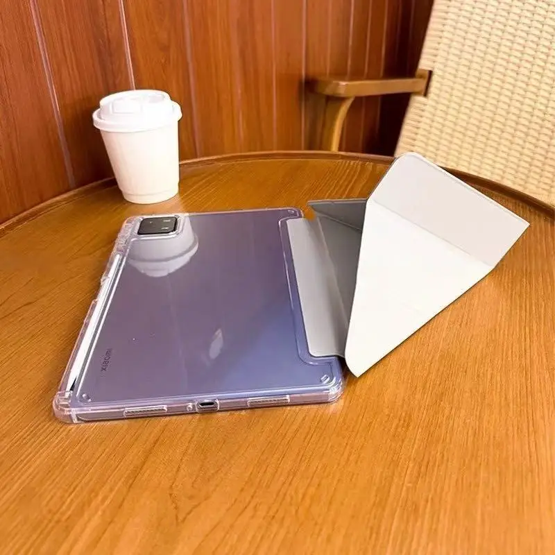 Versatile Tablet Cover with Pen Slot and Foldable Stand