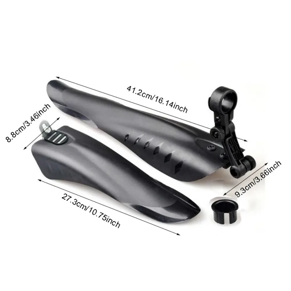 2pcs Bicycle MTB Rear Fender 6