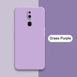 Sleek Liquid Silicone Shockproof Phone Case with Camera Protection - Fashionable & Durable for OPPO A11x (Grass Purple)