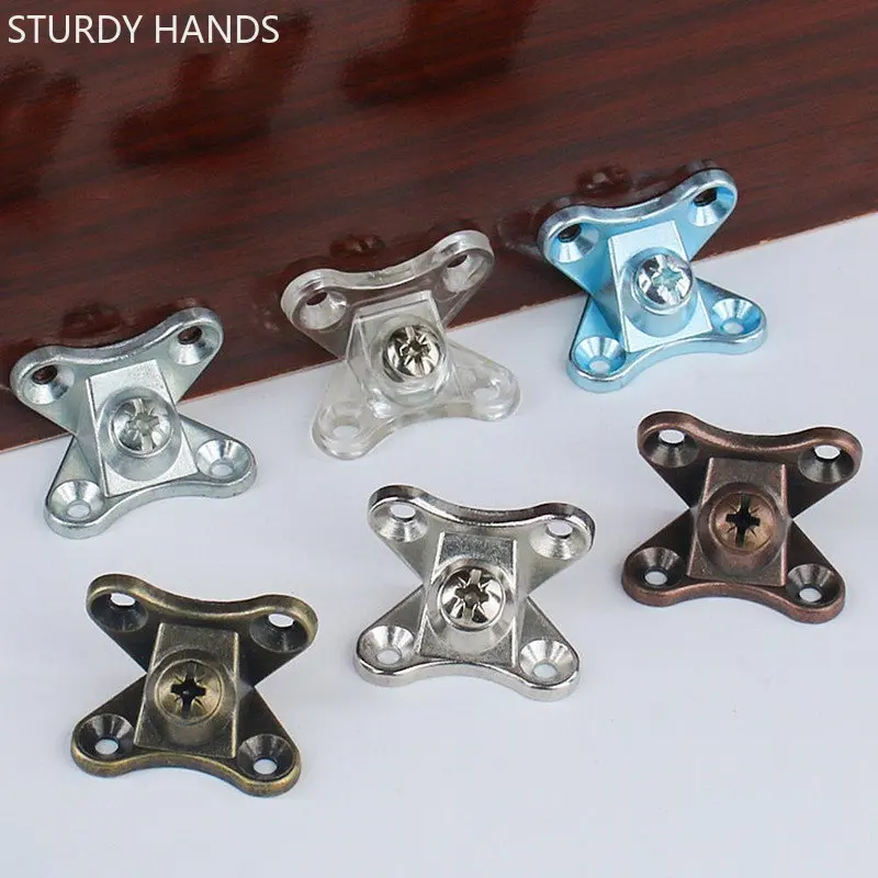 20 Connettori Angolari In Acciaio Inox 40x40 Mm - Staffe A L 90° Con Viti, Per Mobili, Librerie, Tavoli Fai Da Te