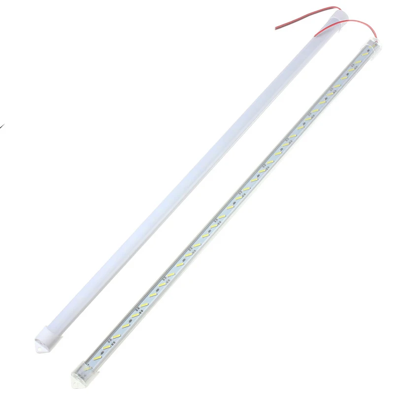 

10pcs 20cm 30cm 50cm 8520 LED Hard Strip Rigid Bar Tube Aluminum Slot Warm 3000k White 6500k Jewelry Clothes Shop Billboard