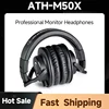 Audio Technica ATH M50X HIFI Earphones Professional Fully Enclosed Monitoring Headphones Foldable Music Game Headset 1