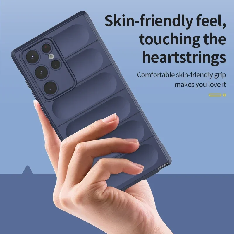 Matte Armor Skidproof Silicone Protective Phone Case