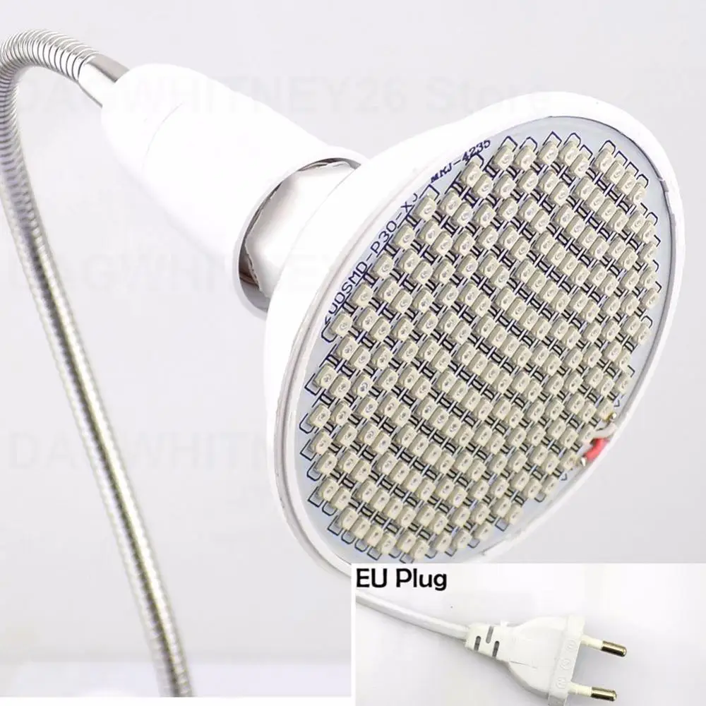 200 Led grow light bulb desk Clip holder led growing lamp for plants flower indoor hydroponics system garden greenhouse U26