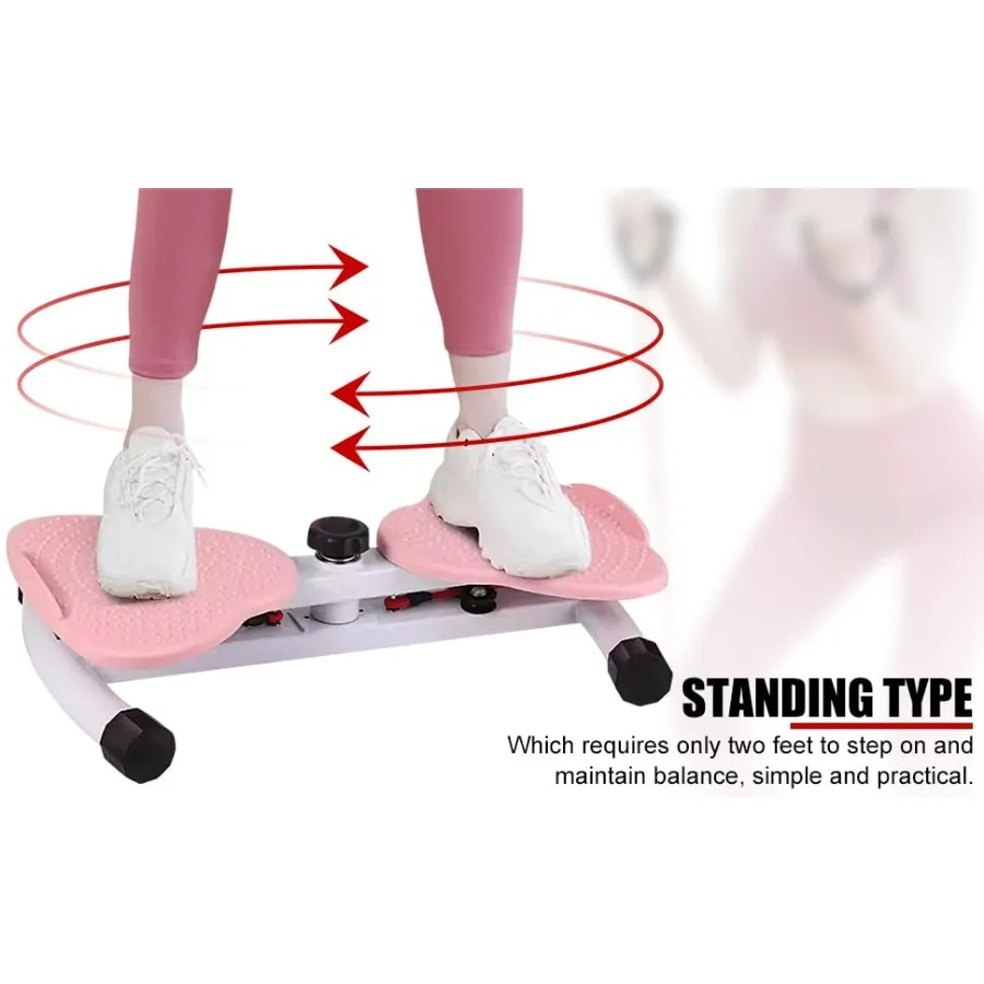 Waist Twisting Fitness Tool, Ab Machine Exercise Twist Boards, Standing Abdomen Exercise Board for Foot Massage and Weight Loss