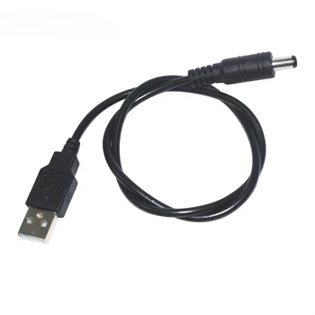 USB to DC Cable Power Connector 5.5x2.1 มม.ปลั๊ก 5V สาย USB TV Backlight สายต่อสําหรับ 2835 5050 LED Strip เทป 1