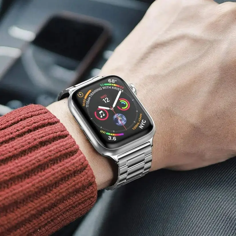 รูปสินค้า สายนาฬิกาสแตนเลสสำหรับ Apple Watch ทุกรุ่น