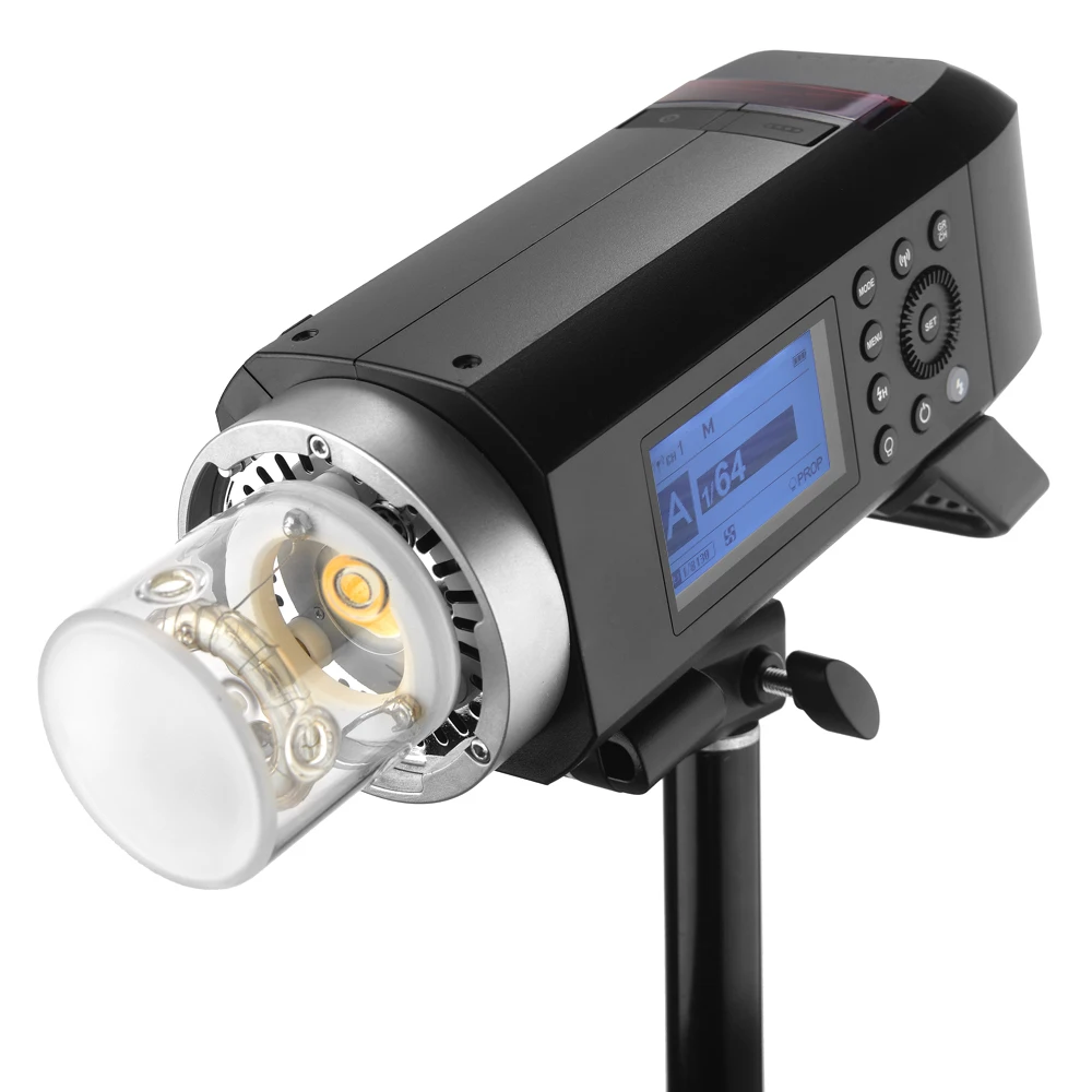 Godox AD400 Pro WITSTRO All-in-One Outdoor Flash Li-on Battery TTL HSS with Built-in 2.4G Wireless X System AD400PRO highspeed