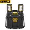 DEWALT DWST08061 2.0 TOUGHSYSTEM Adjustable Work Light With Storage 2-In-1 Featuring LED Heads Compact Storage Box 1
