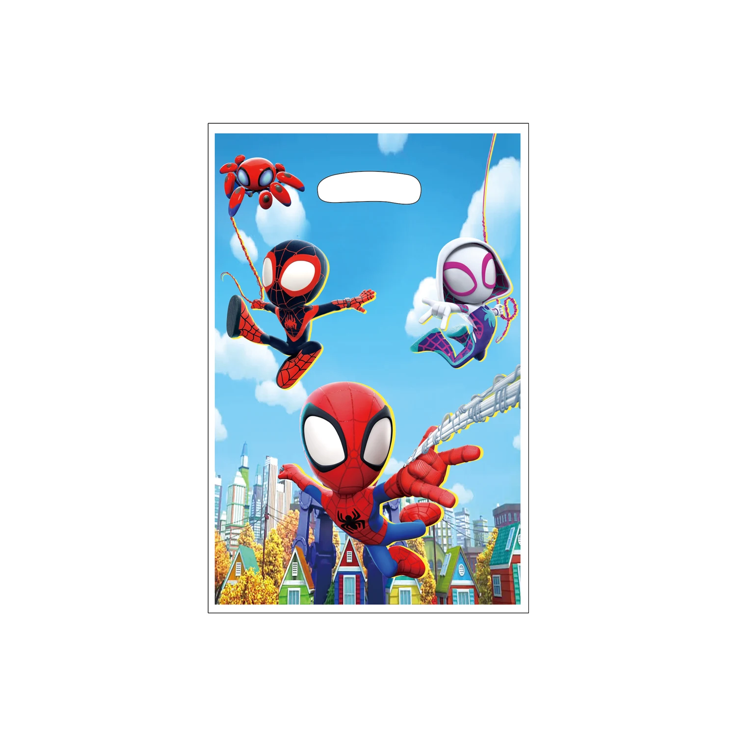 Spidey And His Amazing Friends Party Favor Gift Bags Superhero Birthday Party Decorations