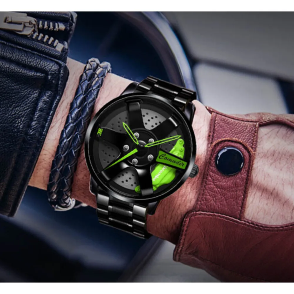 New Hot Selling Watch for Men's Waterproof Wheels Style Watch for New Business Fashion Men's Watch with Versatile Temperament_voghion.com