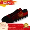 CCCP Russian Russia USSR Soviet Union Casual Cloth 3D Print Low Top Canvas Shoes Men Women Lightweight Breathable Sneakers 1