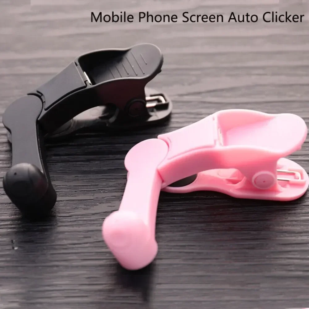 Clicker Automatico Per Schermo Touch URPIZY, Simulatore Di Tocchi Per App, Giochi E Live Streaming, Batteria 300 MAh, 150 Marce, Materiale ABS