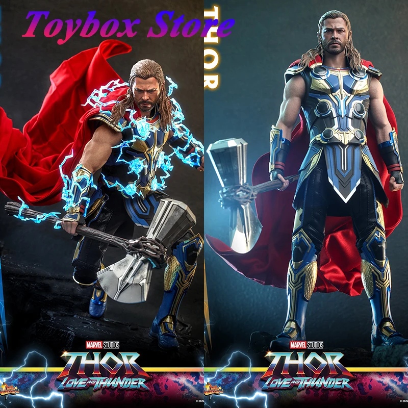 Коллекционная Фигурка супергероя Тора HOTTOYS HT MMS655 MMS656 1/6, экшн-фигурка Тор: любовь и гроза Marvel, оригинал, полный комплект 12 дюймов