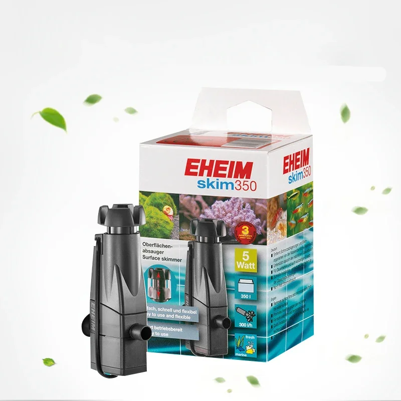 

5 Вт 300 л/ч EHEIM SKIM 350 компактная поверхность скиммер морской риф аквариум Регулируемый расход ЕС вилка