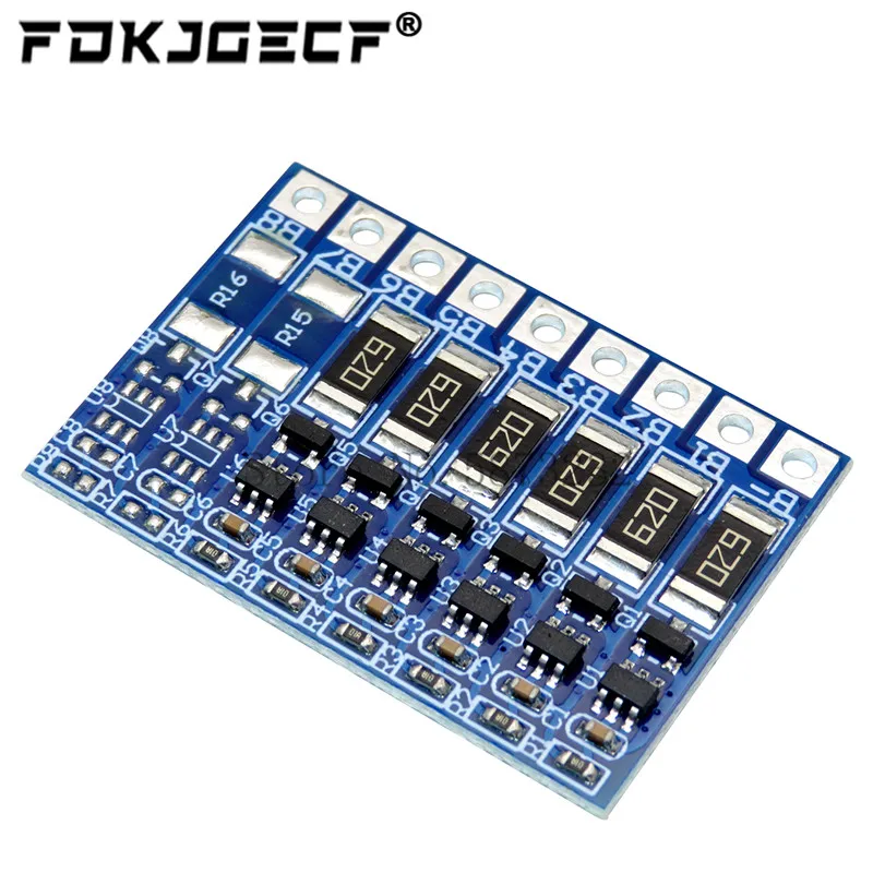 Battery Equalizer Balancer Lithium Battery Board Battery Protection Board Battery Protection Module 3S 4S 5S 6S 7S 8S 21V 4.2v li-ion Balancer Board 18650