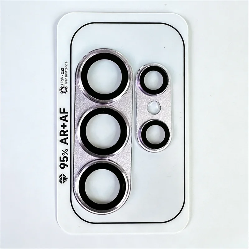 8K HD Full Cover Matte Camera Protector with Metal Frame - Premium Glass Accessory