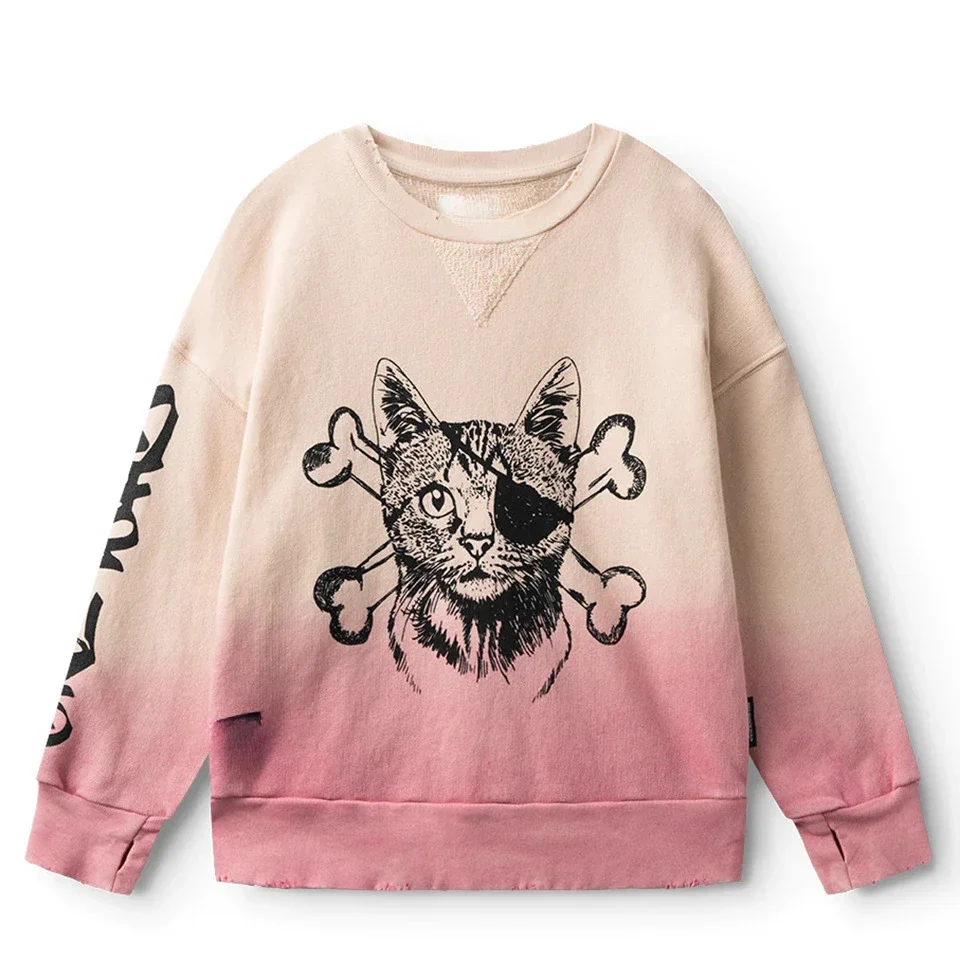 Boys Clothes Brand New Autumn Toddler Girl Sweater Tops + Pants Skull Print Hooded Sweatshirts Kids Outfit Set Cotton Outwear - 3