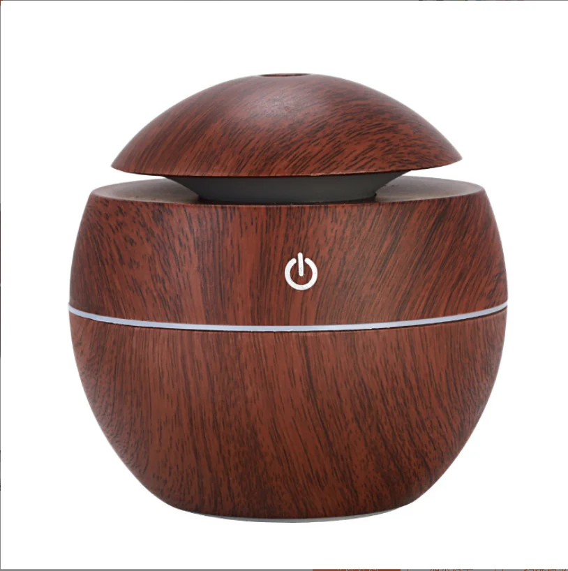 Mini Home Wood Grain Air Humidifier Electric Air Aroma Diffuser Purifie USB Ultrasonic Mist Sprayer Essential Oil Fragrance