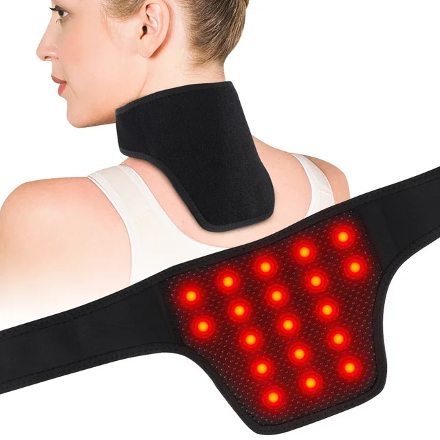 Tourmaline Neck Brace Self-heating Belt Wrap Cervical Protector Magnetic Therapy Support Wrap Band Pain Relief Health Care Tourmaline Neck Brace Self-heating Belt Wrap Cervical Protector Magnetic Therapy Support Wrap Band Pain Relief Health Care