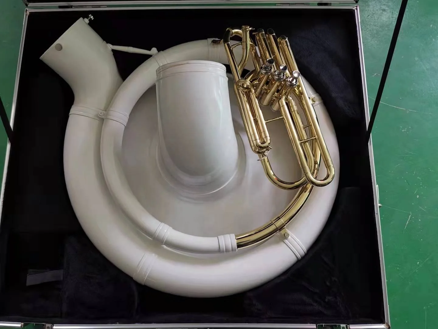 SEASOUND Factory Price Cheap Fiber Glass High Quality Sousaphone JYSS5000