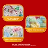 X'max Gift Christmas Toys Gashapon Machines with 6 Random Capsule Toys Egg Twisting Machine Cardboard Box Surprise Blind Box 6