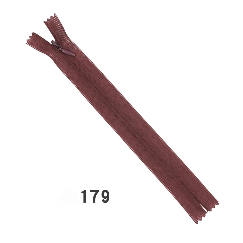 DIY 나일론 코일 레이스 지퍼, 의류 쿠션 베개 재단사 도구, 의류용 보이지 않는 지퍼, 3 18CM, 10 개