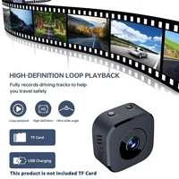 Caméra de sécurité miniature Lenovo 4K Full HD WiFi avec audio bidirectionnel, détection de mouvement, vision nocturne infrarouge 6