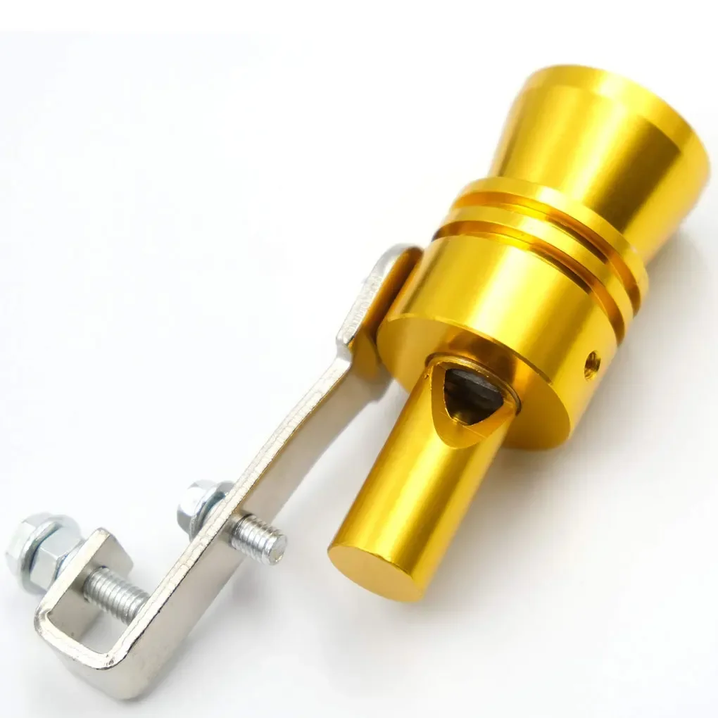 Car Turbo Whistle Exhaust Muffler Tip Pipe Valve Kit Simulator Whistler Car Styling Tunning Motorbike Car Exhaust Fake Turbo Whistle Pipe Sound Muffler Blow Off Valve Universal