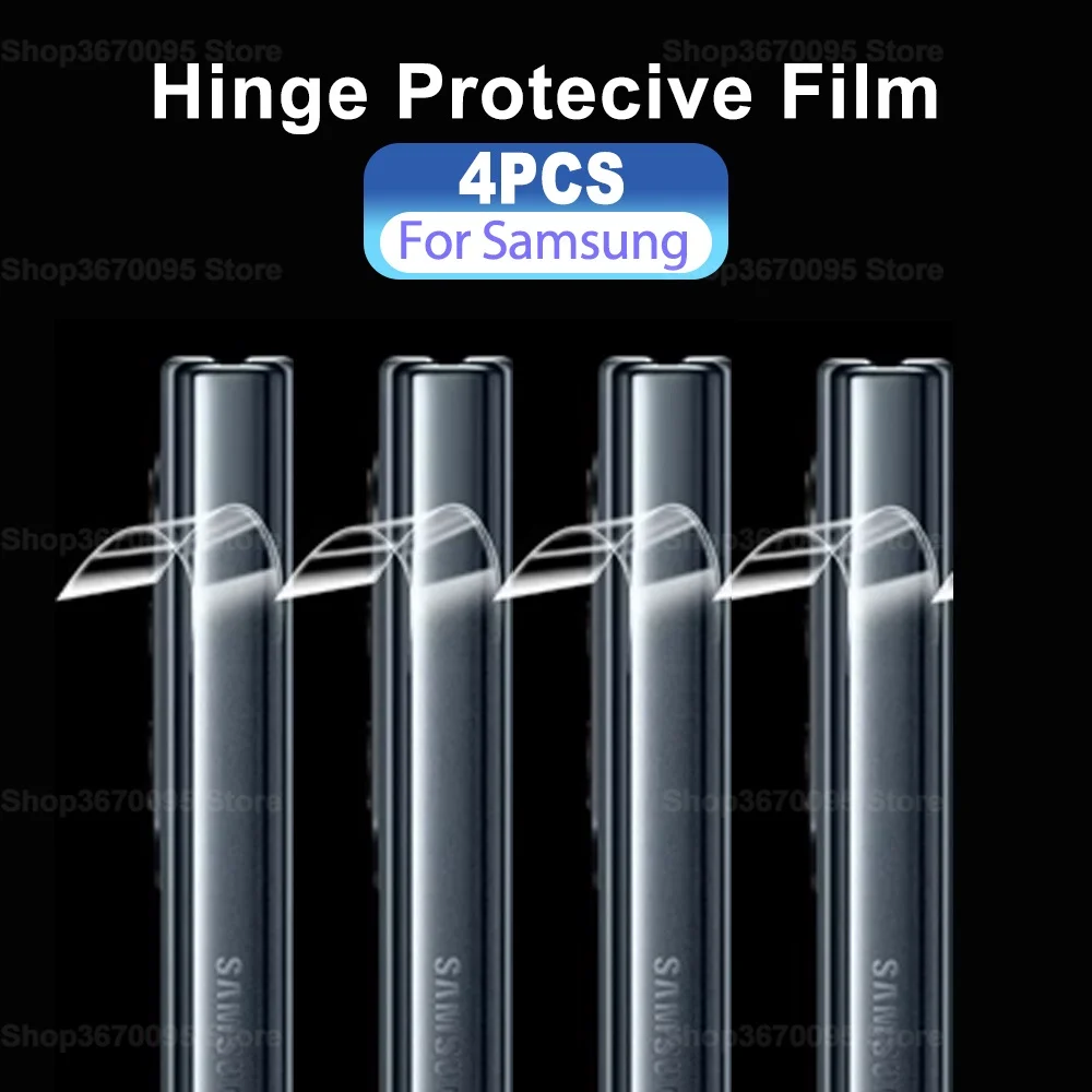 4-Pack Hinge Protector Film with Hydrogel Technology
