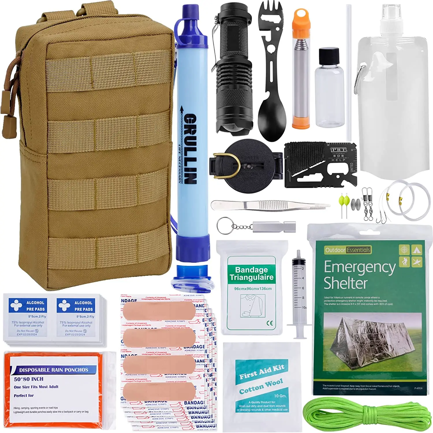 IFAKEmergencySurvivalKitsMilitaryGearTacticalDefenseOutdoor