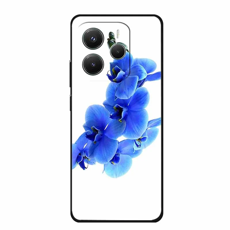 Sleek Black Silicone TPU Soft Phone Case - Protective Shell Back Cover