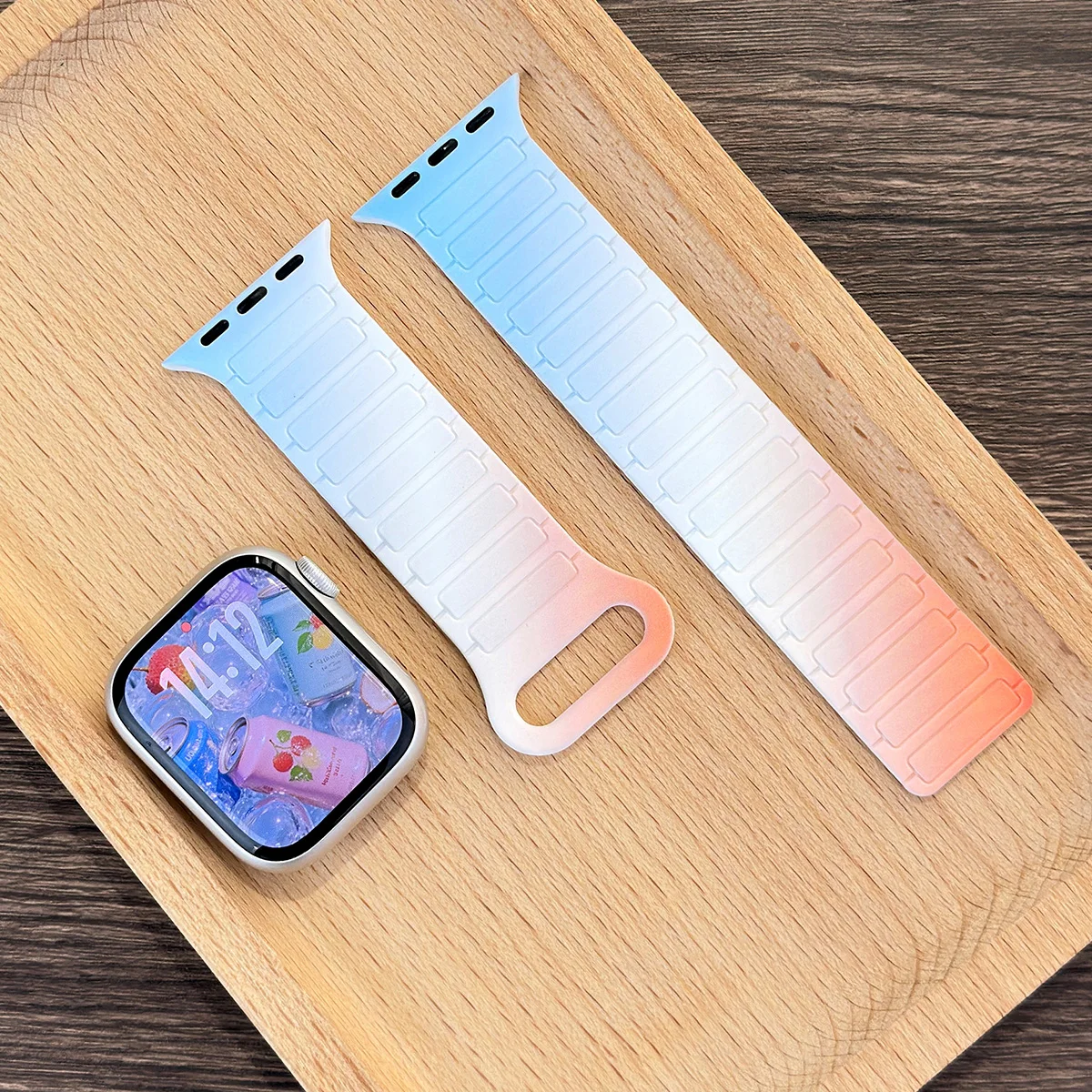 Magnetic Silicone Strap for Smartwatches - Multiple Sizes Available