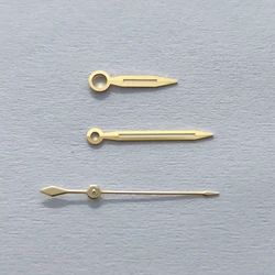 Premium Multi - Finish Watch Hands with Luminous Accents (Gold)