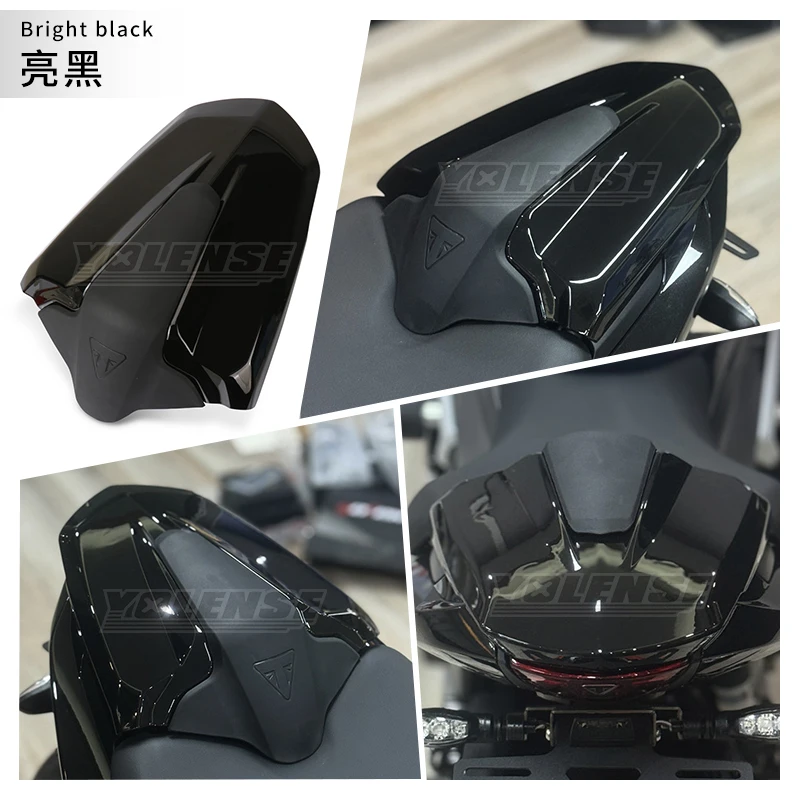 Couvercle De Selle Arrière Pour Triumph Daytona 660 (2024-2025) - En ABS Noir, Style Carénage