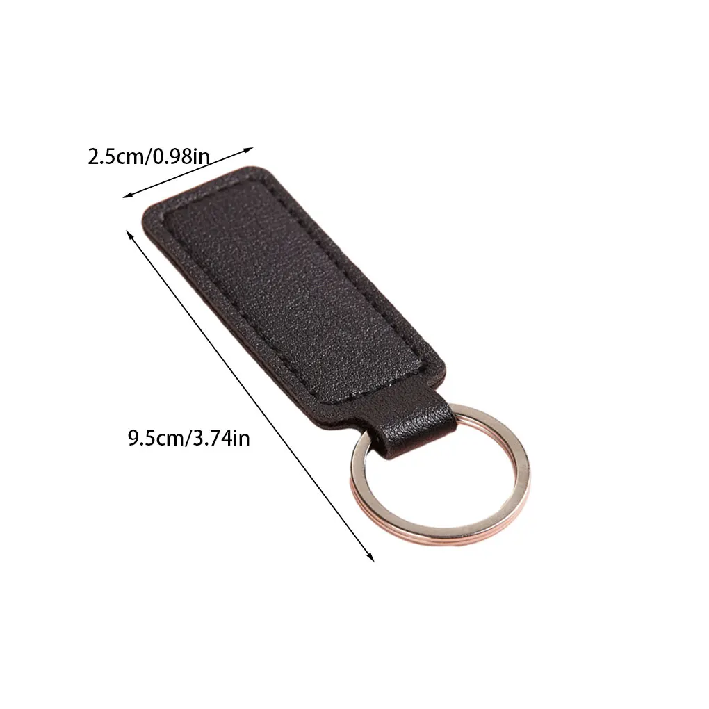 1pc Leather Key Chain With Variety Of Colors Fashion Key Ring Gifts Key Organization Easy To Keys Motorcycle Keychain