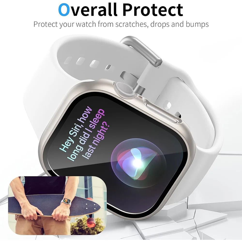 Apple Watch Screen Protector Cover for Apple Watch Series 10 9 8 Ultra 7 6 5 3 2 SE 46MM 42MM 49mm 40mm 41mm 44mm 45mm 46 49 mm