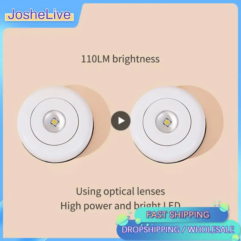 

Батарейный сенсорный фонарь для шкафа, настенный светильник для кухни, спальни, туалета, буфета, ночник, украшение