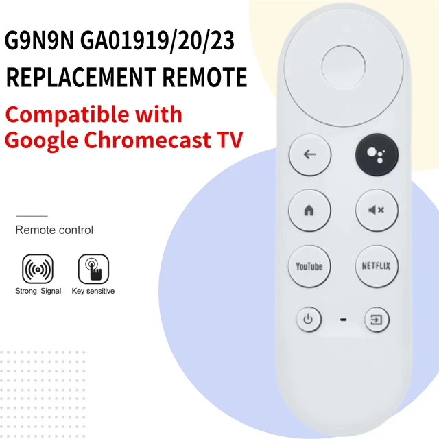 Google Chromecast (2020) with Google TV (4K) Streaming