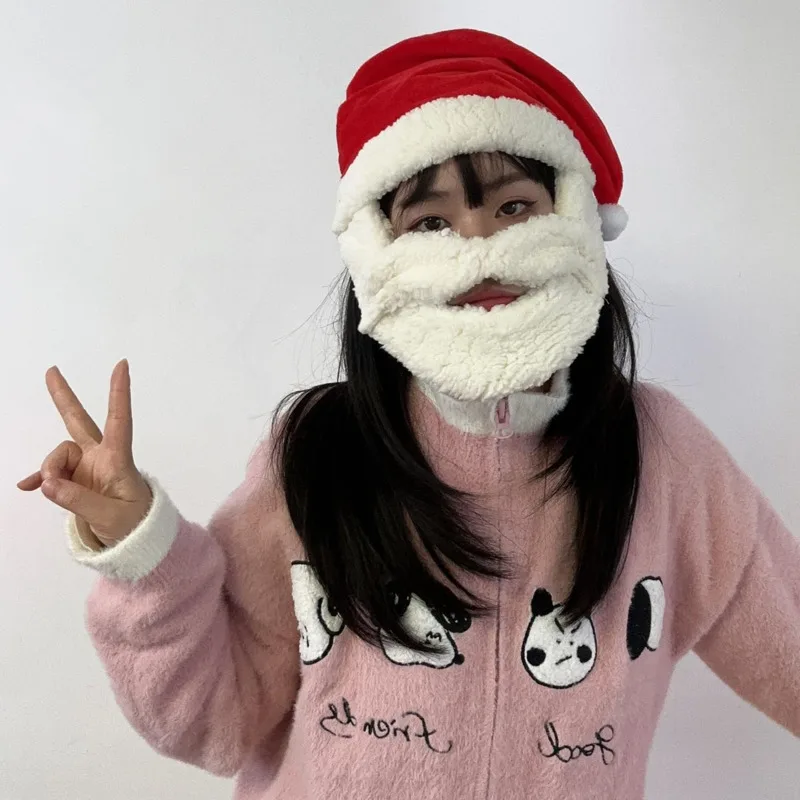 Christmas Hat Christmas Tree Elk Gingerbread Man Old Man Snowman Apple Head Hat Cute Y2K Gift Party Photo Dress Up Shopping Prop