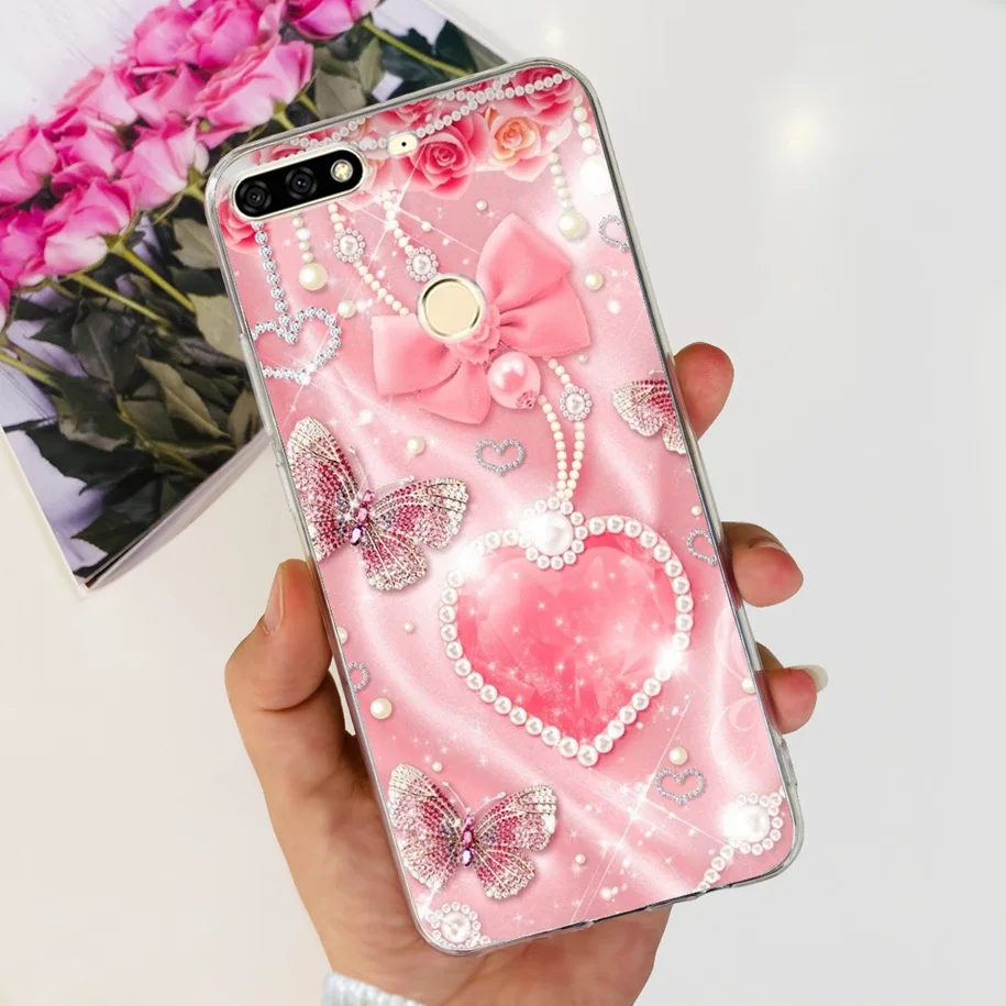 Cute Cartoon Clear Phone Case - Silicone Back Cover