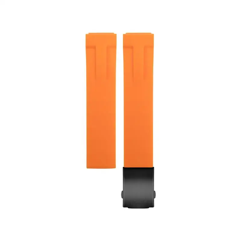 SCHIK 20mm Silicone Watch Bands For Tissot T048.417 Watch Band T-Race T-Sports Watchbands Bracelet Waterproof Soft Rubber 21mm