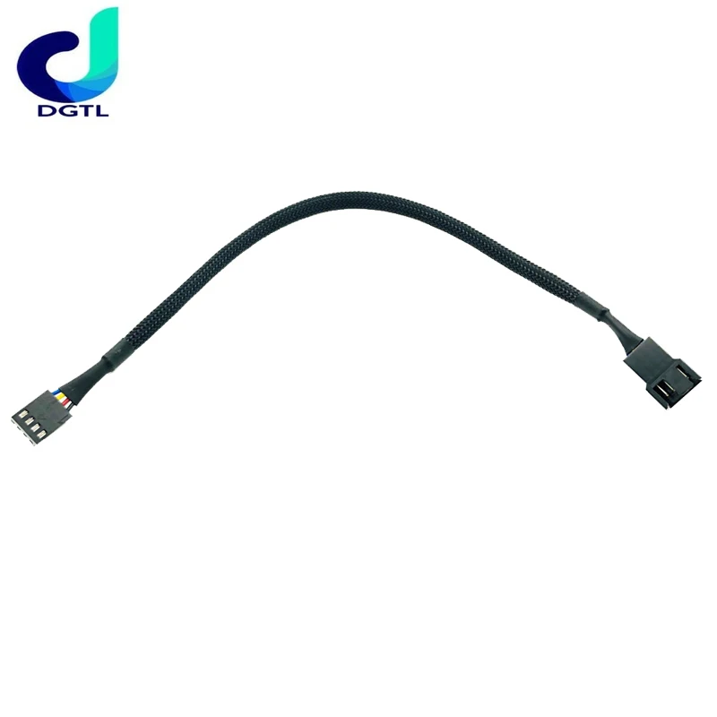 Mainboard CPU 4 PIN Fan Extention Cables PWM 4P Adapter Cable Computer Case 4 PIN Power Cables Connectors Fan Splitter