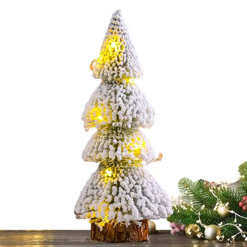 

Маленькая рождественская елка, миниатюрные украшения для рождественской елки, портативное настольное украшение для елки, маленькая Внутренняя/наружная Рождественская вечеринка
