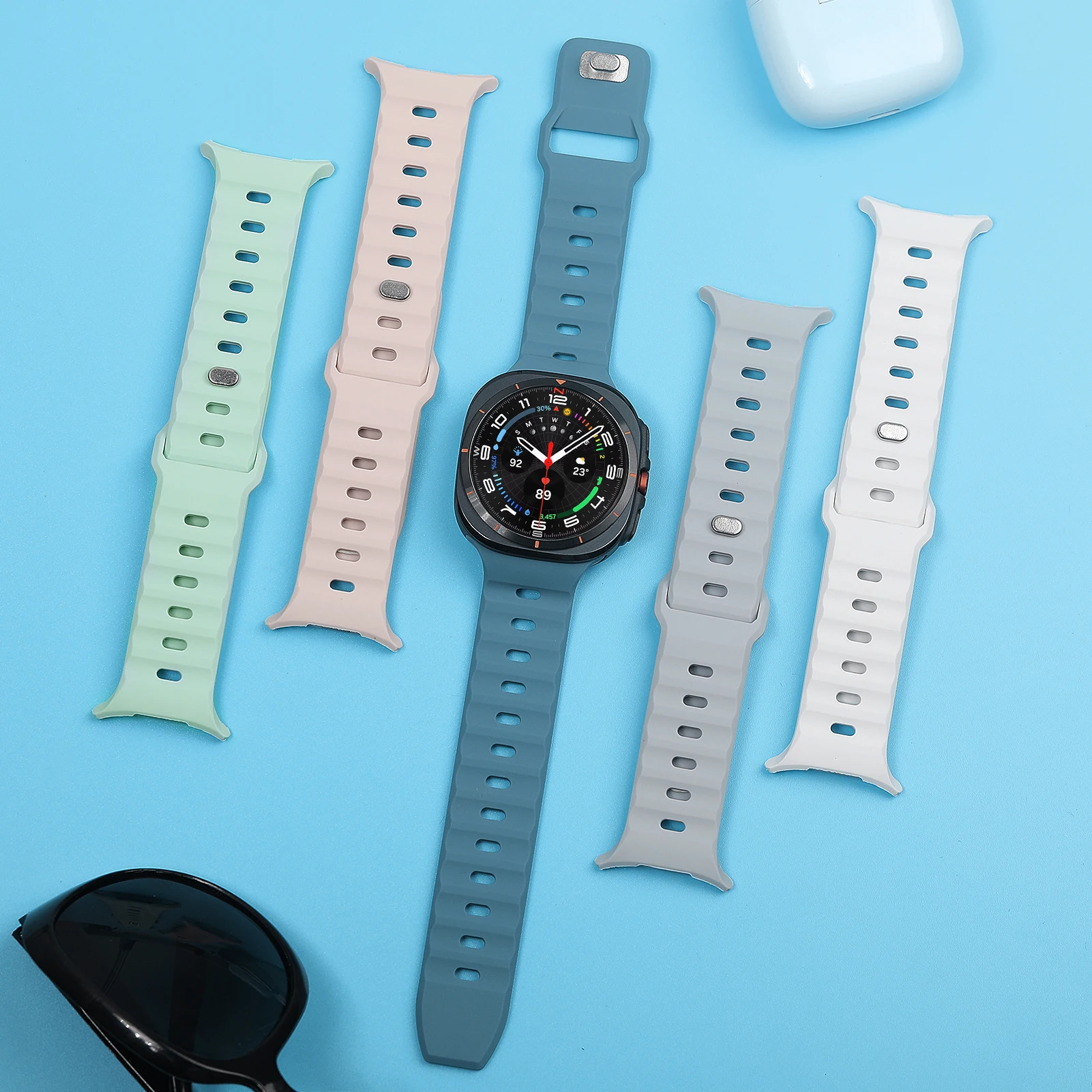 Rubber Sport Strap Wristband