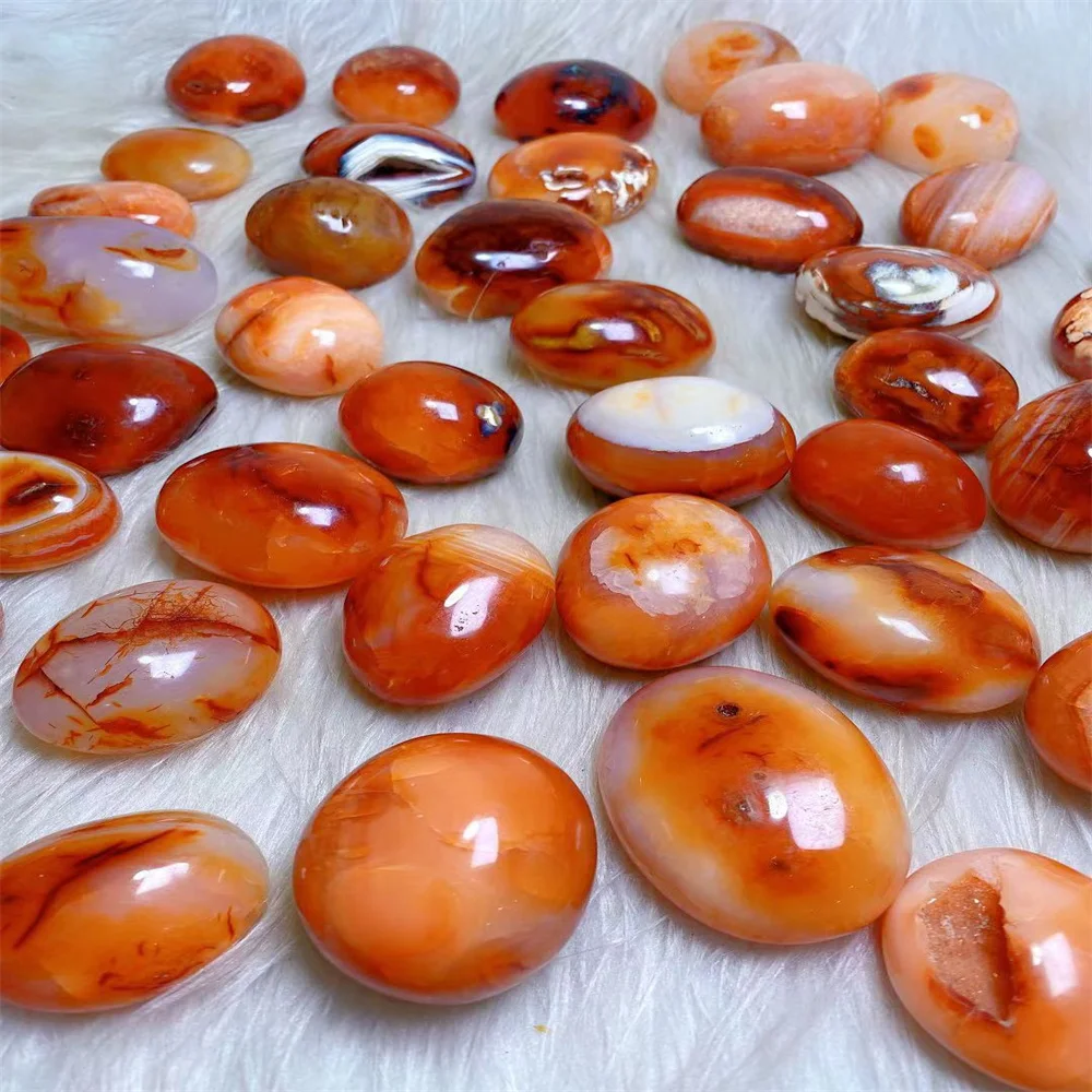 Natural Wholesale Healing Crystal High Quality Carnelian Palm Stone Red ...