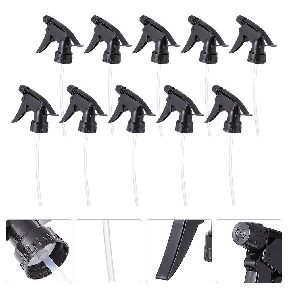 Mist Spray Nozzle Replacement Sprayer Head Top 10Pcs for Bottle Plant Watering Flowers Supplies Replacement watering nozzle,misting nozzles,spray nozzle,garden spray nozzle,spray foam tube nozzle