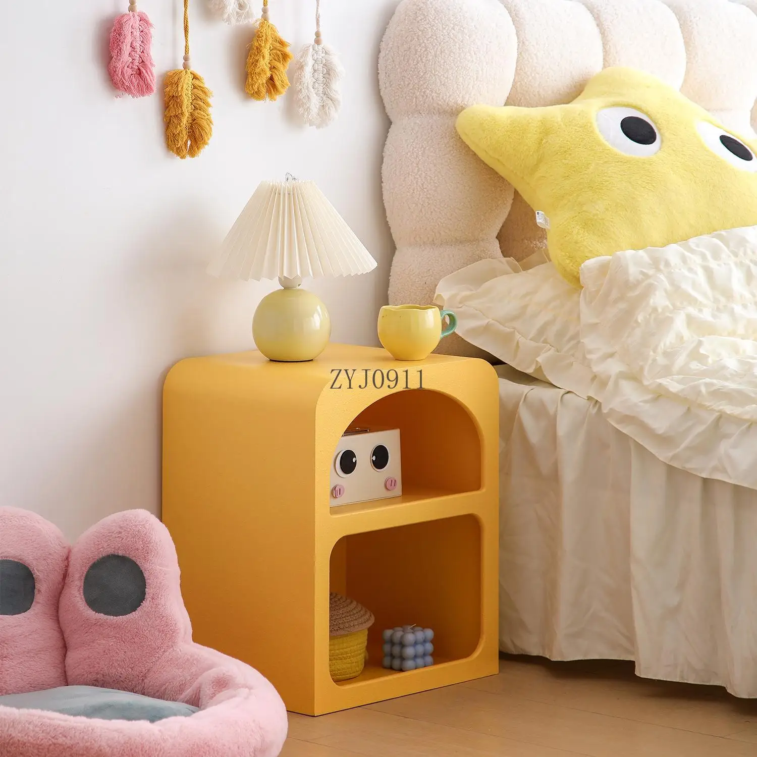 Bedroom Open Cave Cabinet B & B Small Side Cabinet Small Apartment Modern Storage Locker