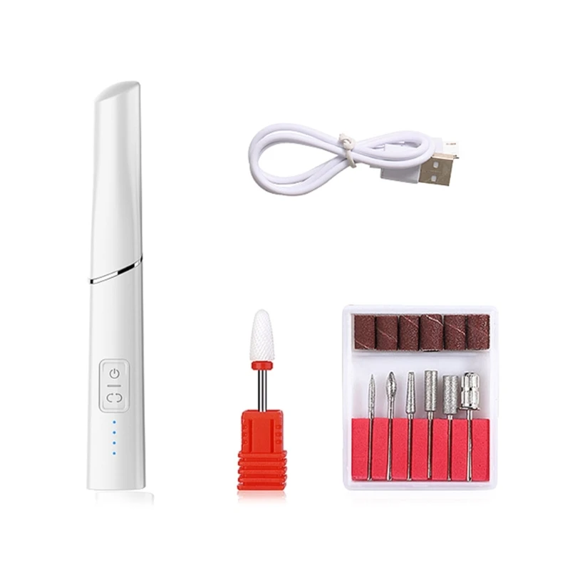 

Mini Grinder Polisher Files Wireless Manicure Machine Rechargeable 15000RPM
