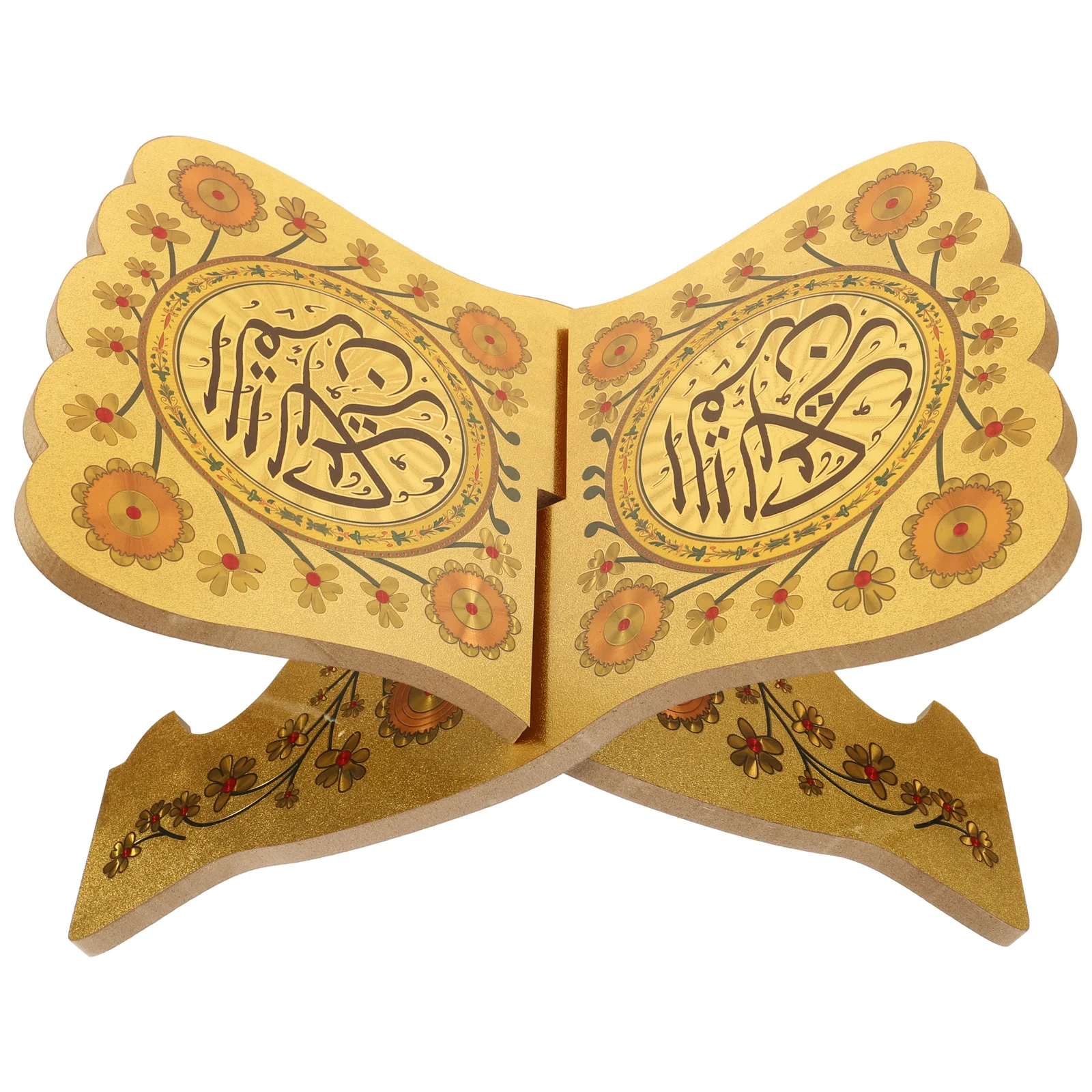 

Классический Золотой декор для дисплея, чтения, часовни, молитвенный деревянный прочный Библия Bookhelf